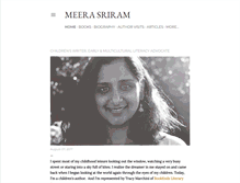 Tablet Screenshot of meerasriram.com